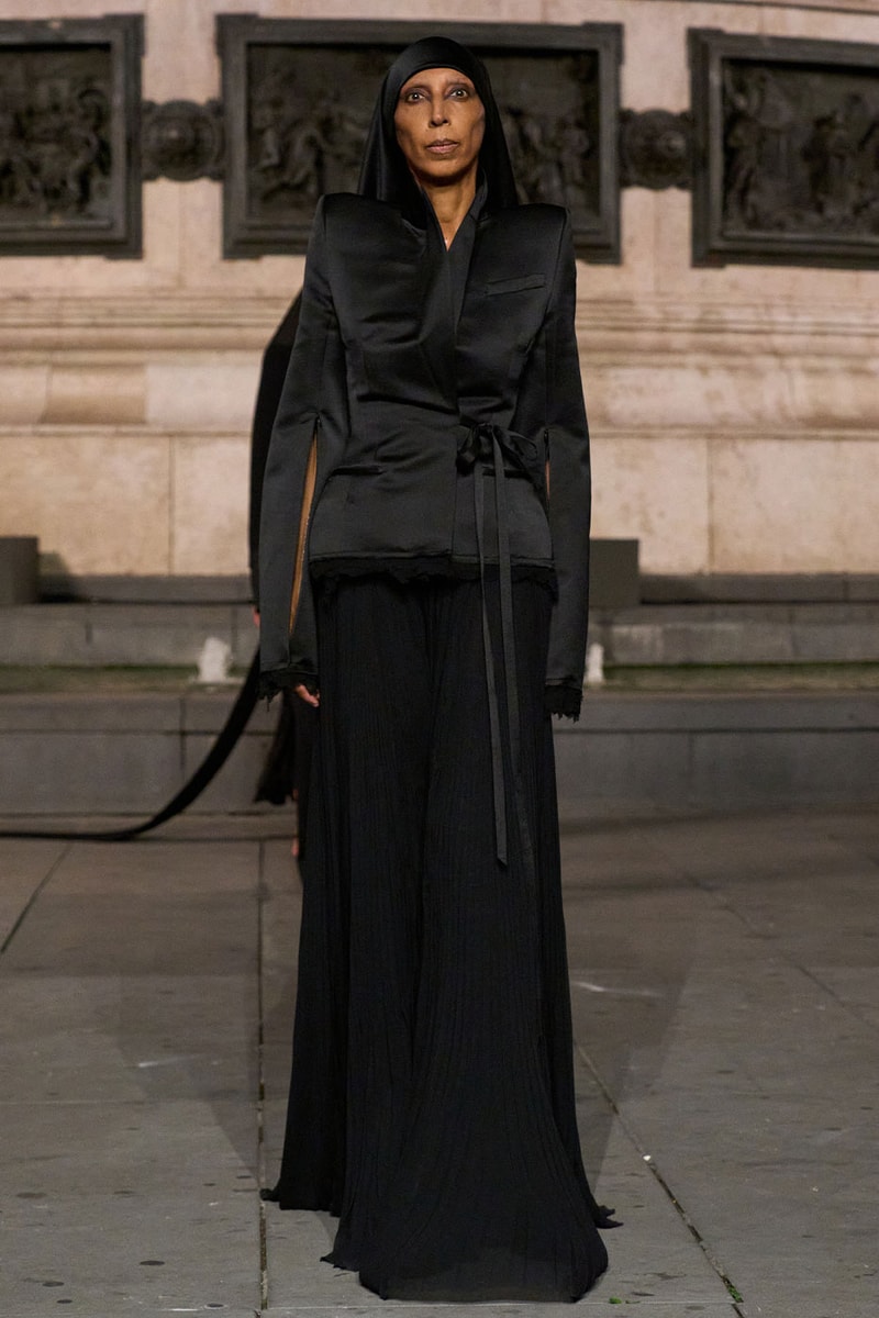 Matières Fécales Presents "THE NINETY NINE PERCENT" SS27 Collection at Place de la République paris fashion week spring summer 2027