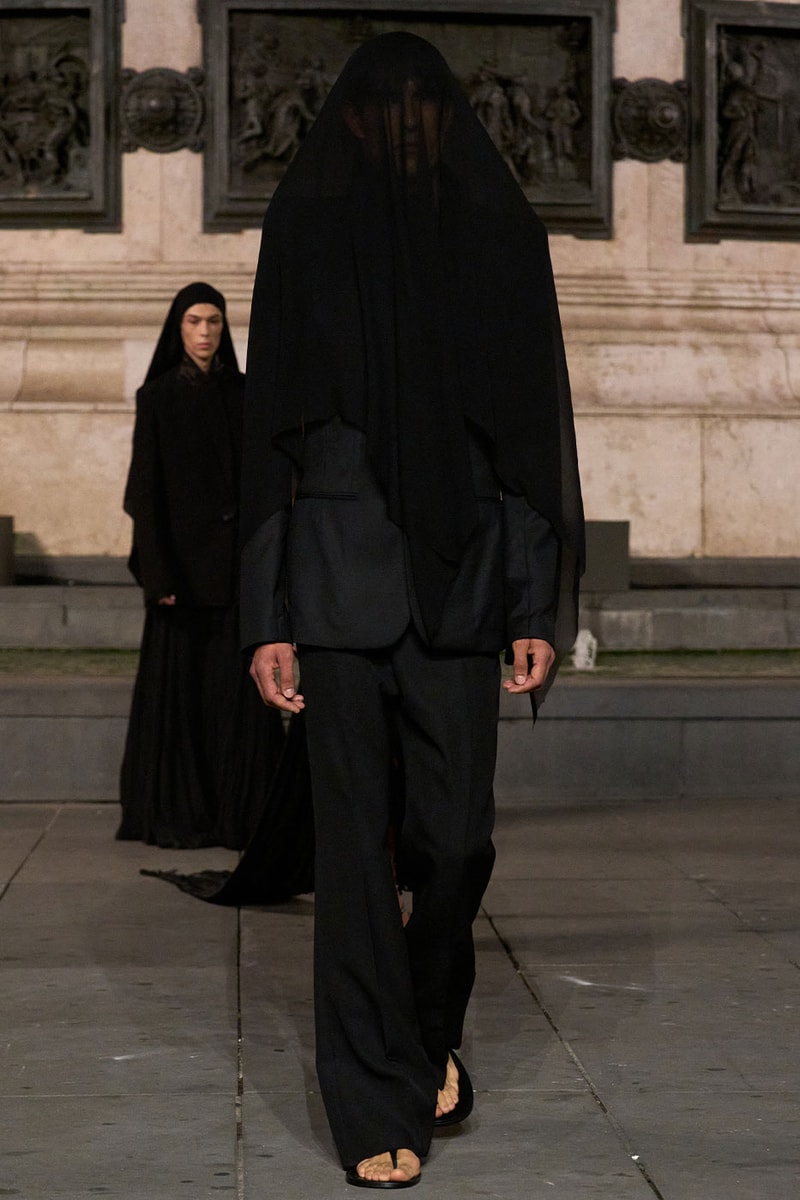 Matières Fécales Presents "THE NINETY NINE PERCENT" SS27 Collection at Place de la République paris fashion week spring summer 2027