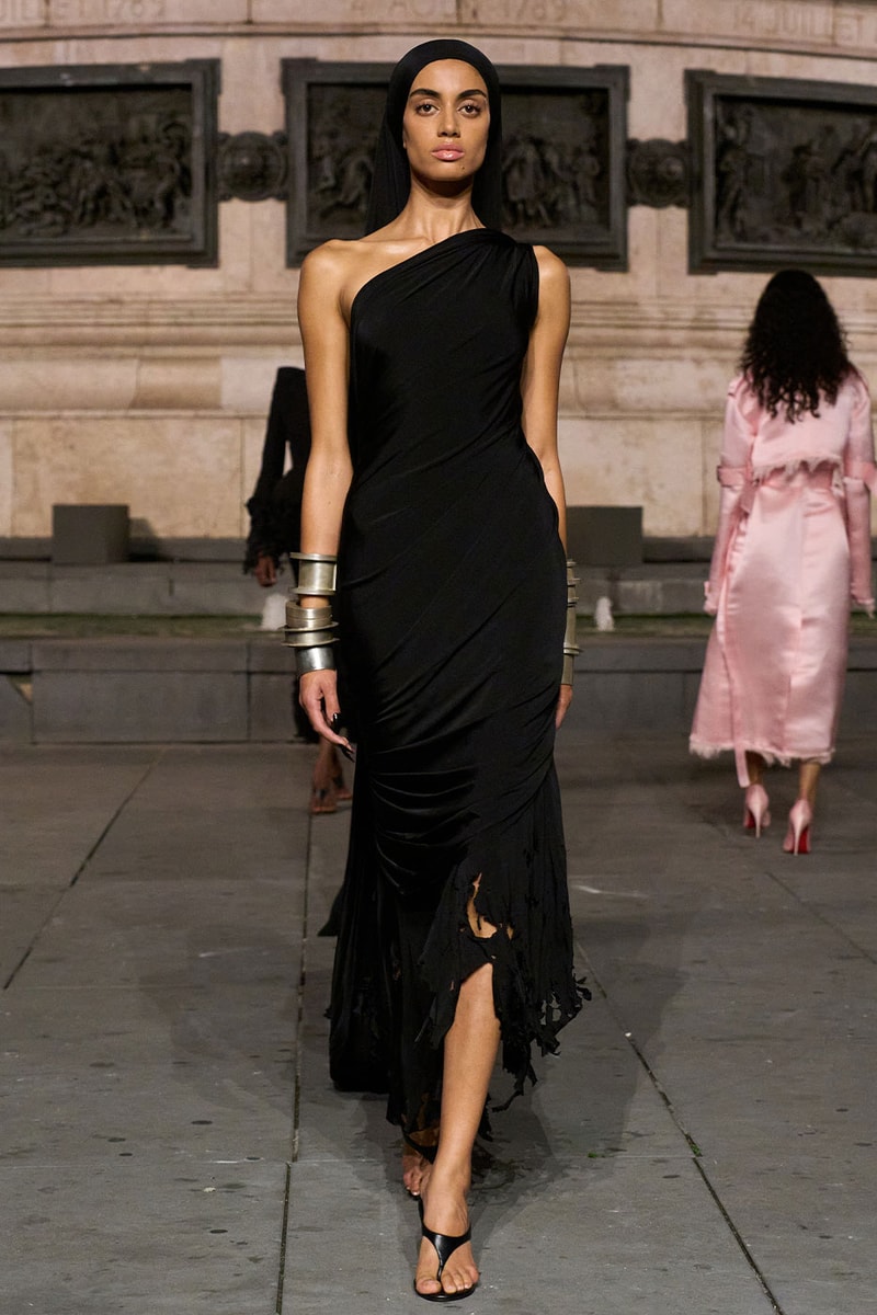 Matières Fécales Presents "THE NINETY NINE PERCENT" SS27 Collection at Place de la République paris fashion week spring summer 2027