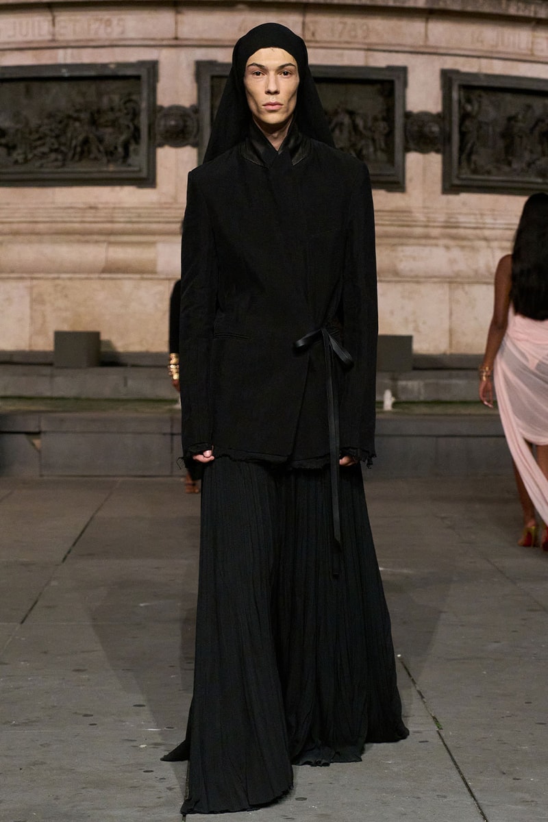 Matières Fécales Presents "THE NINETY NINE PERCENT" SS27 Collection at Place de la République paris fashion week spring summer 2027