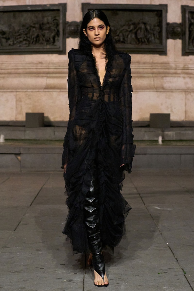 Matières Fécales Presents "THE NINETY NINE PERCENT" SS27 Collection at Place de la République paris fashion week spring summer 2027
