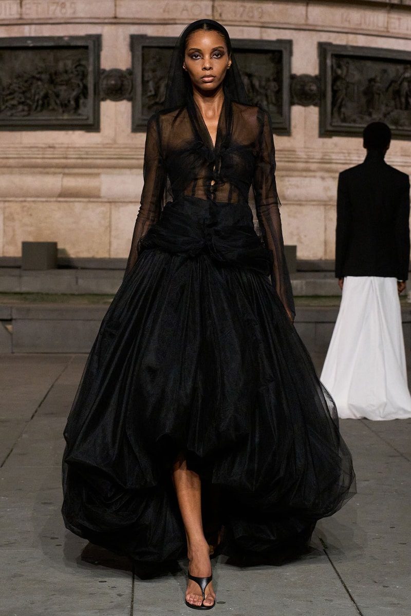 Matières Fécales Presents "THE NINETY NINE PERCENT" SS27 Collection at Place de la République paris fashion week spring summer 2027