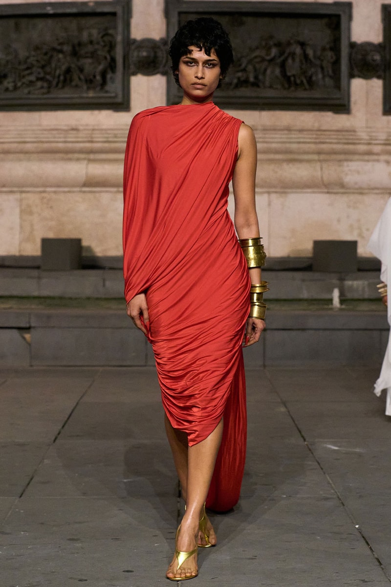 Matières Fécales Presents "THE NINETY NINE PERCENT" SS27 Collection at Place de la République paris fashion week spring summer 2027