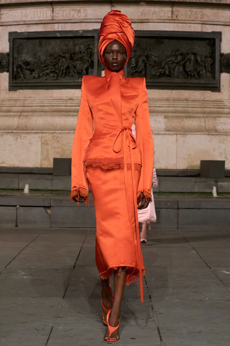 Matières Fécales Presents "THE NINETY NINE PERCENT" SS27 Collection at Place de la République paris fashion week spring summer 2027
