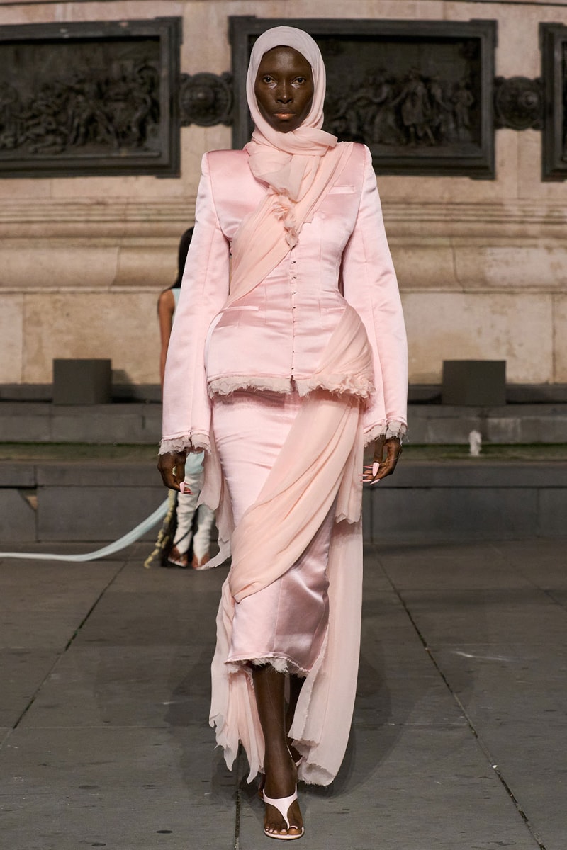 Matières Fécales Presents "THE NINETY NINE PERCENT" SS27 Collection at Place de la République paris fashion week spring summer 2027