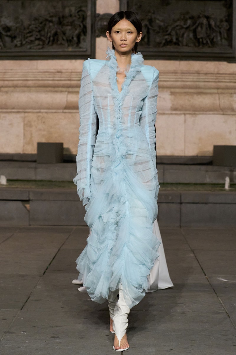 Matières Fécales Presents "THE NINETY NINE PERCENT" SS27 Collection at Place de la République paris fashion week spring summer 2027