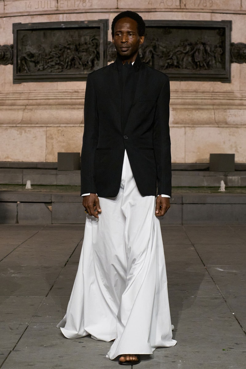 Matières Fécales Presents "THE NINETY NINE PERCENT" SS27 Collection at Place de la République paris fashion week spring summer 2027