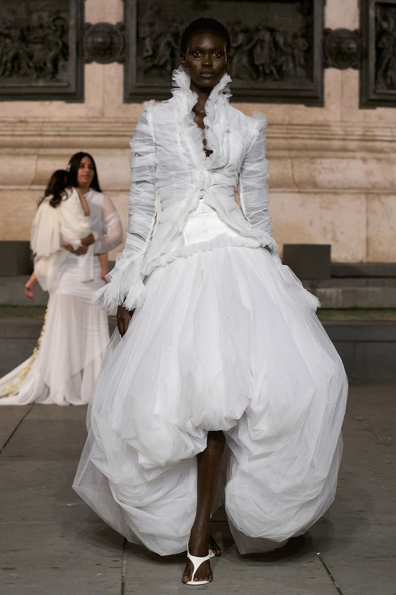 Matières Fécales Presents "THE NINETY NINE PERCENT" SS27 Collection at Place de la République paris fashion week spring summer 2027