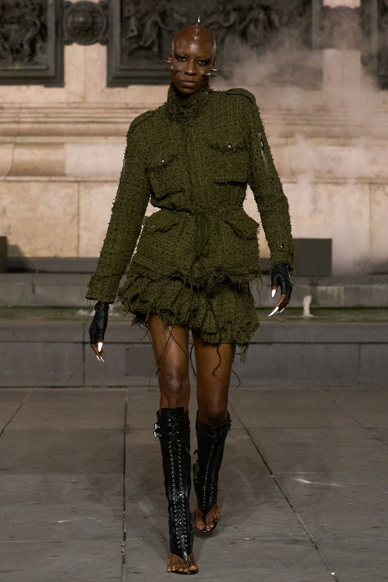 Matières Fécales Presents "THE NINETY NINE PERCENT" SS27 Collection at Place de la République paris fashion week spring summer 2027