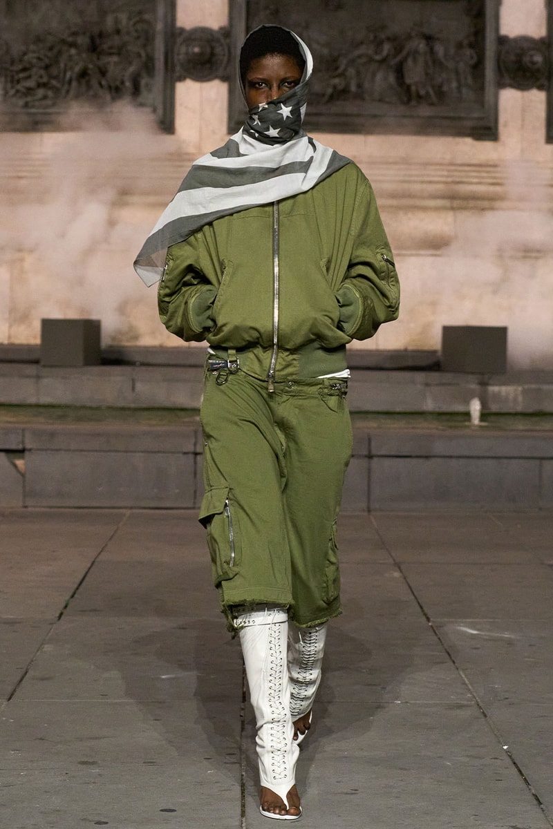 Matières Fécales Presents "THE NINETY NINE PERCENT" SS27 Collection at Place de la République paris fashion week spring summer 2027