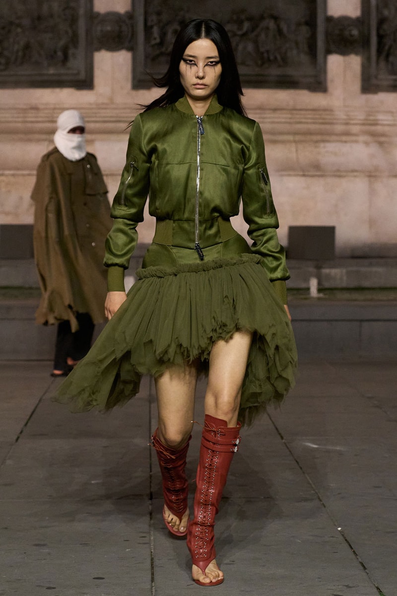 Matières Fécales Presents "THE NINETY NINE PERCENT" SS27 Collection at Place de la République paris fashion week spring summer 2027