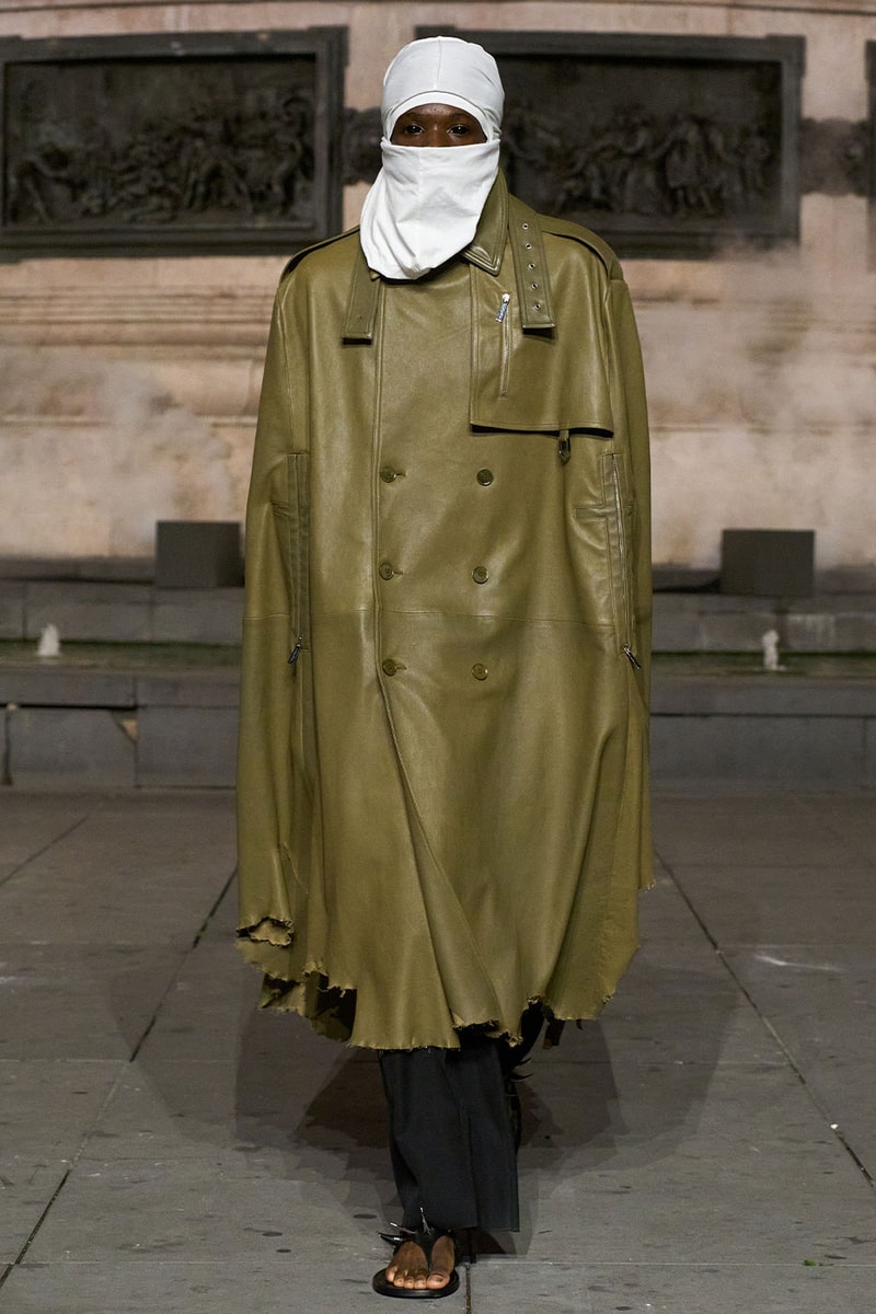 Matières Fécales Presents "THE NINETY NINE PERCENT" SS27 Collection at Place de la République paris fashion week spring summer 2027