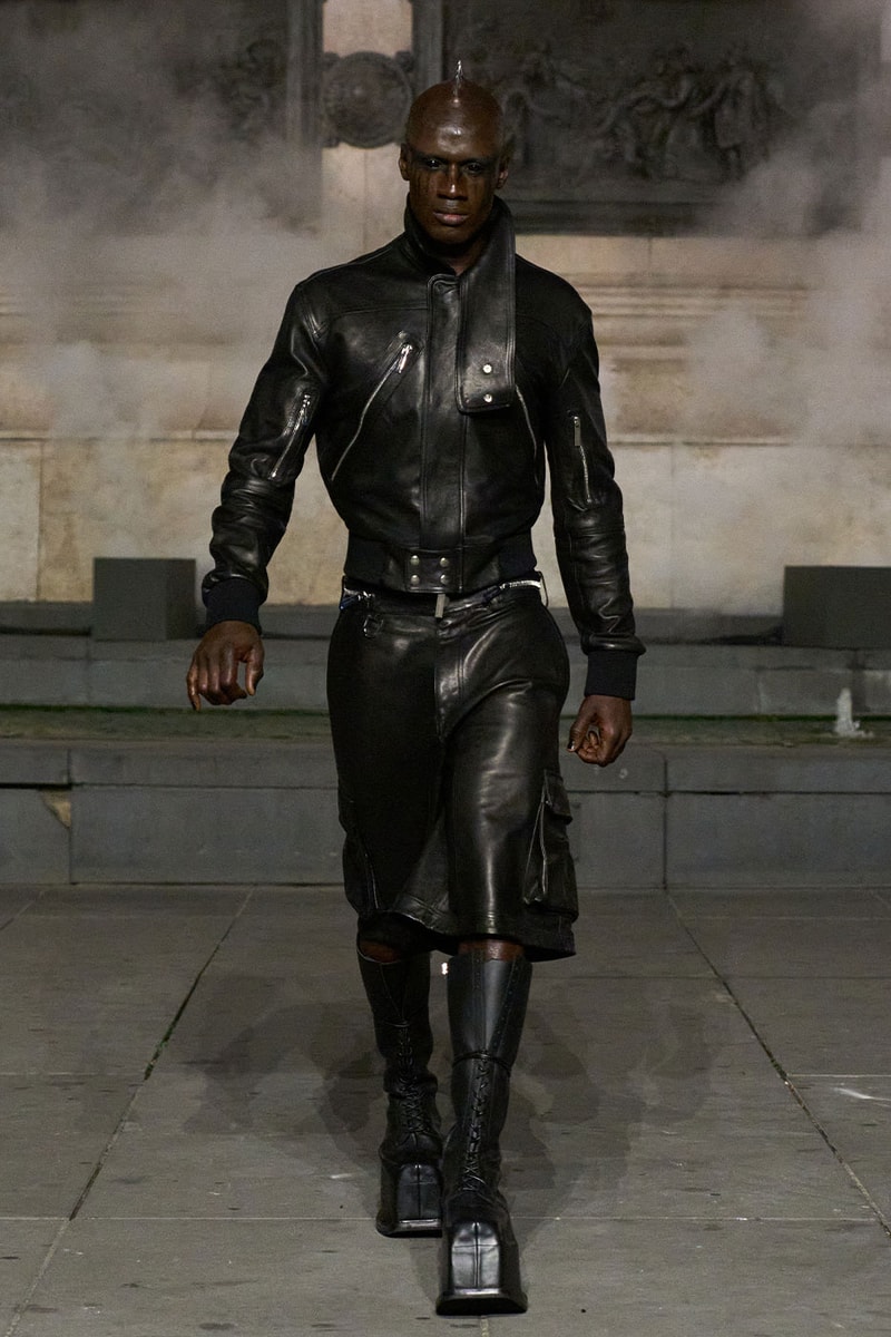 Matières Fécales Presents "THE NINETY NINE PERCENT" SS27 Collection at Place de la République paris fashion week spring summer 2027