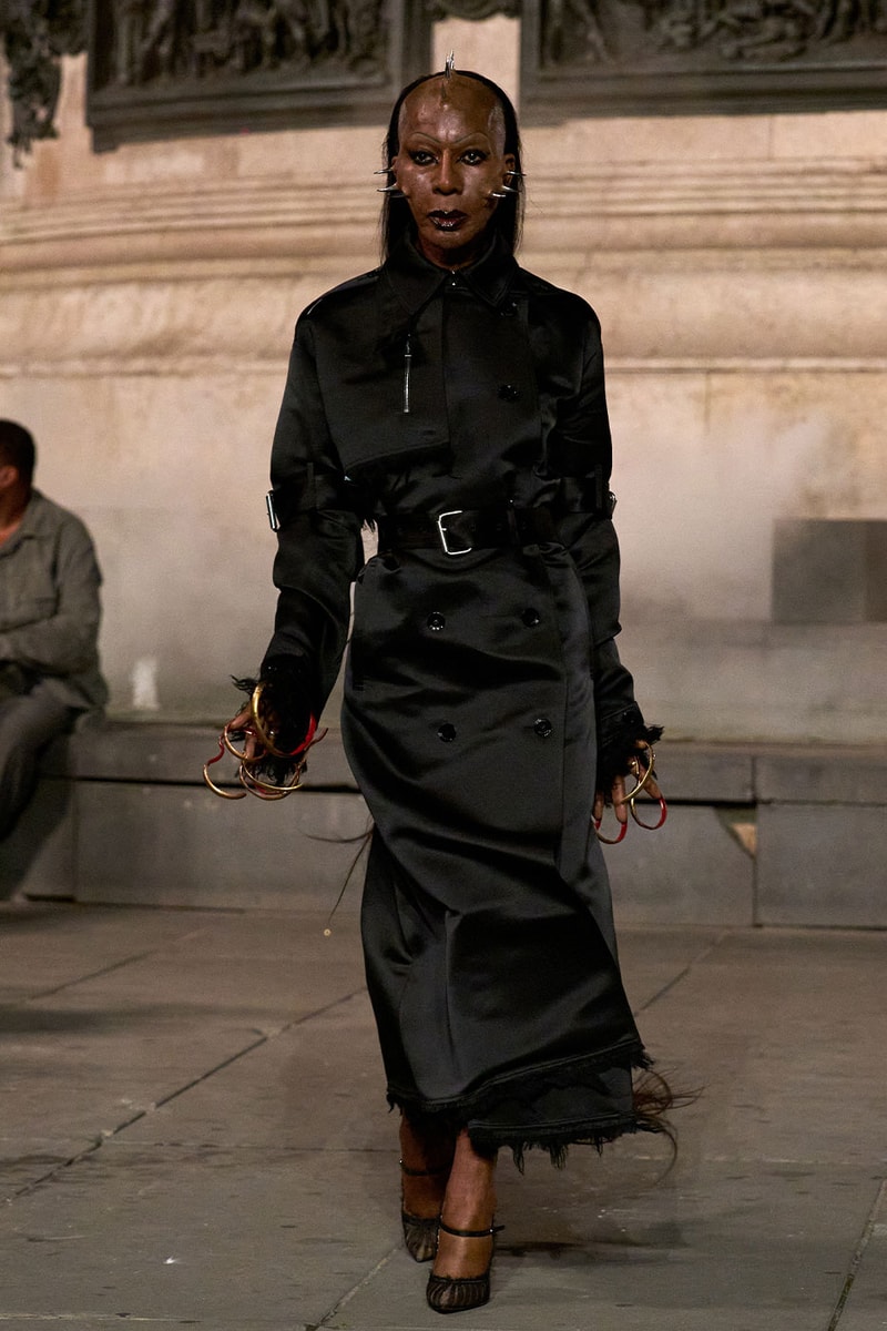 Matières Fécales Presents "THE NINETY NINE PERCENT" SS27 Collection at Place de la République paris fashion week spring summer 2027