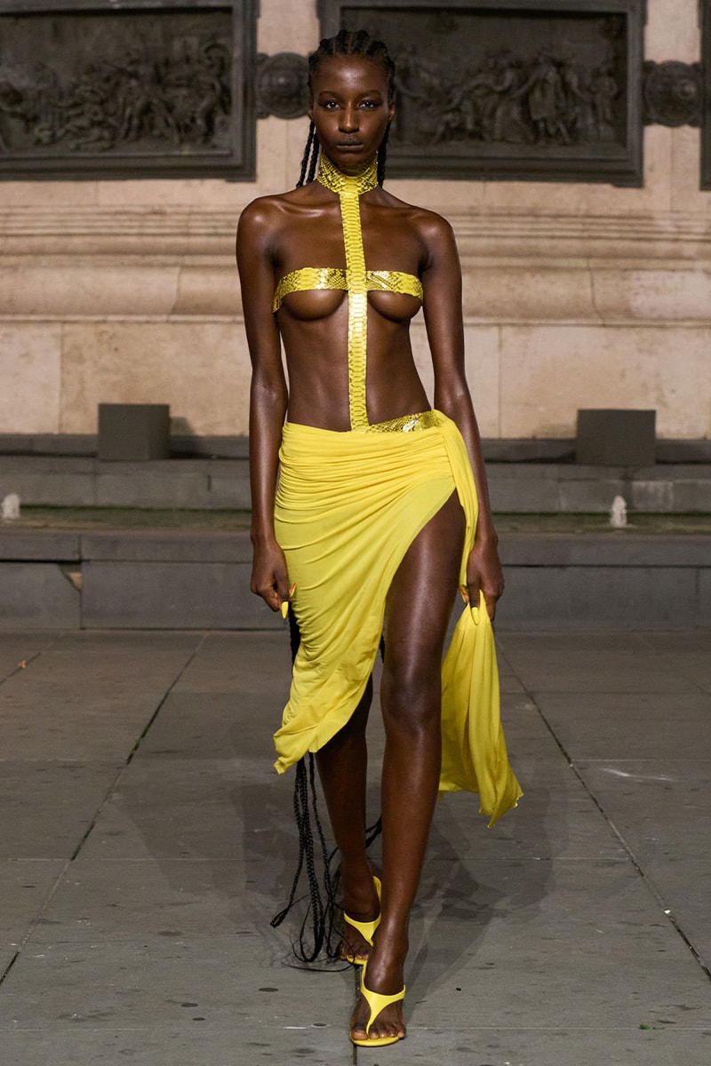Matières Fécales Presents "THE NINETY NINE PERCENT" SS27 Collection at Place de la République paris fashion week spring summer 2027