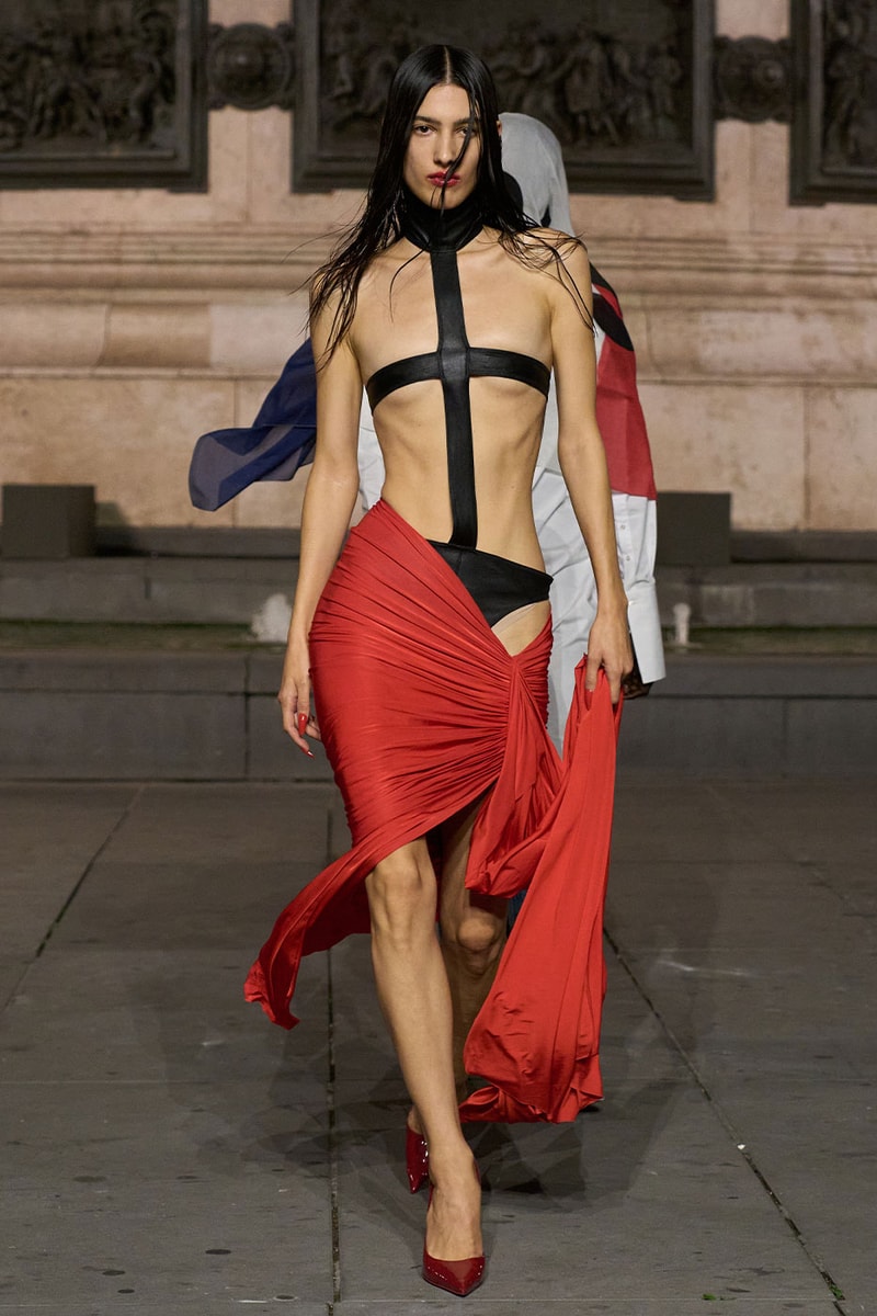 Matières Fécales Presents "THE NINETY NINE PERCENT" SS27 Collection at Place de la République paris fashion week spring summer 2027