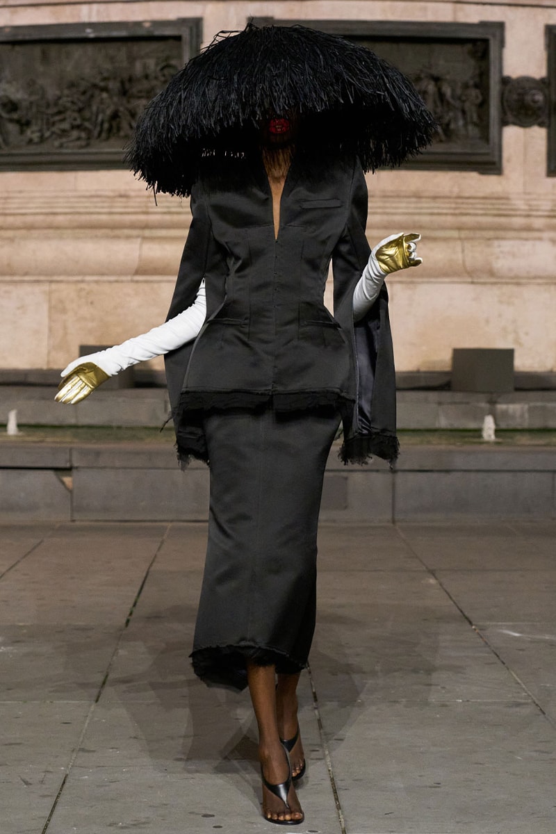 Matières Fécales Presents "THE NINETY NINE PERCENT" SS27 Collection at Place de la République paris fashion week spring summer 2027