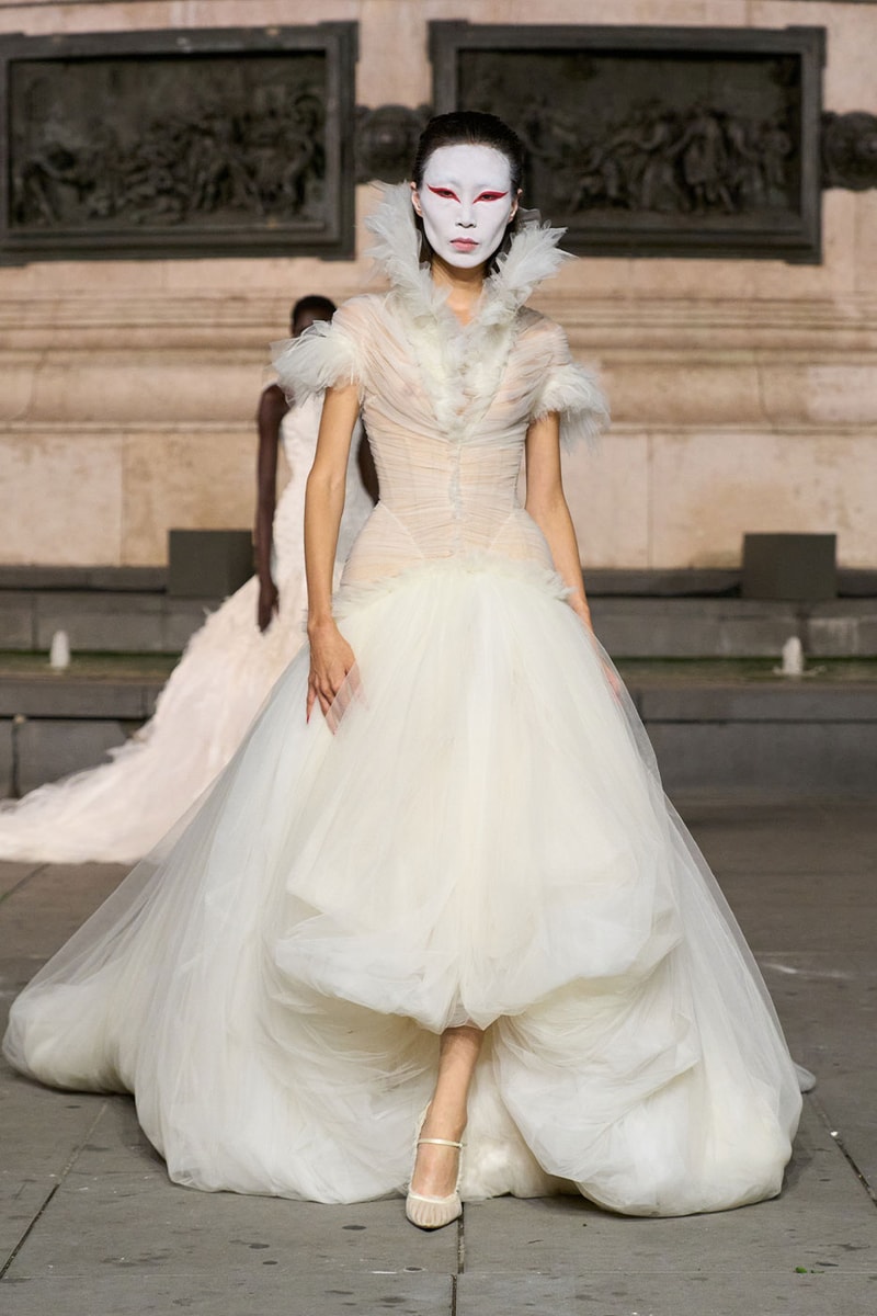 Matières Fécales Presents "THE NINETY NINE PERCENT" SS27 Collection at Place de la République paris fashion week spring summer 2027