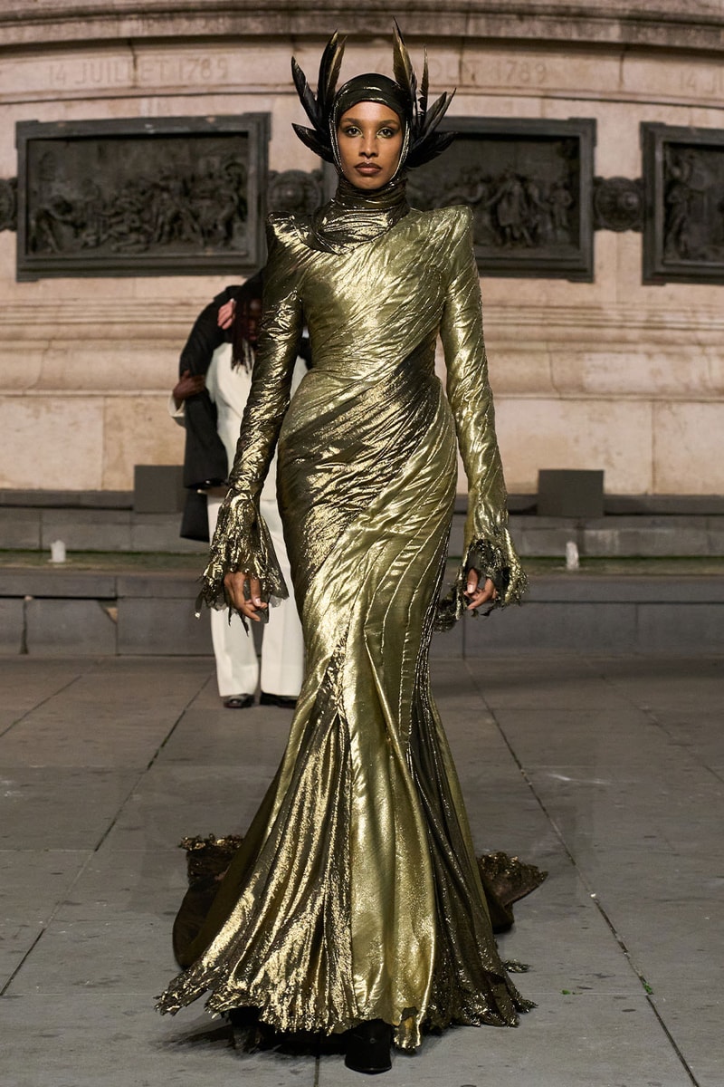 Matières Fécales Presents "THE NINETY NINE PERCENT" SS27 Collection at Place de la République paris fashion week spring summer 2027