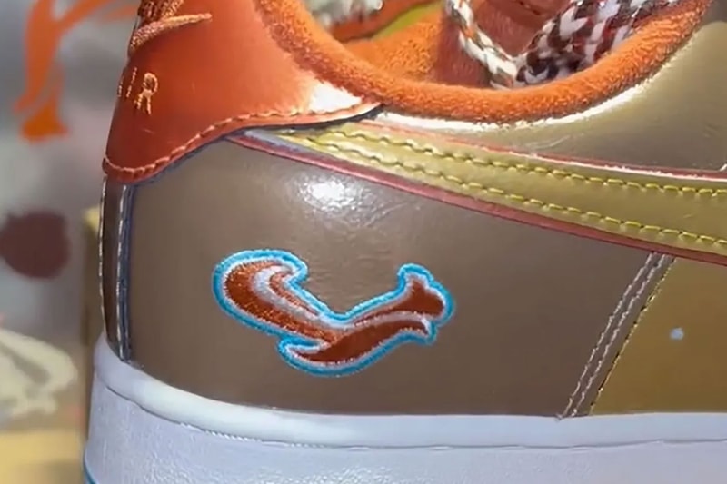 NIGO x J-Hope x Nike Air Force 1 '01 "Burnt Sunrise" Burnt Sunrise/Metallic Gold-Taupe