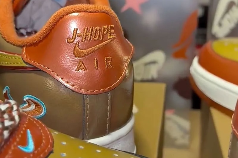 NIGO x J-Hope x Nike Air Force 1 '01 "Burnt Sunrise" Burnt Sunrise/Metallic Gold-Taupe