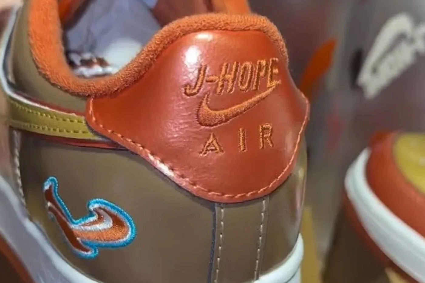 NIGO x J-Hope x Nike Air Force 1 '01 "Burnt Sunrise" Burnt Sunrise/Metallic Gold-Taupe
