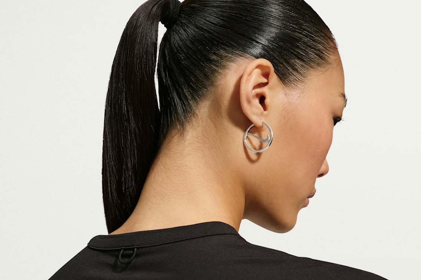 Nike Expands Into Fine Accessories With Official Swoosh Jewelry Collection release info earrings necklaces