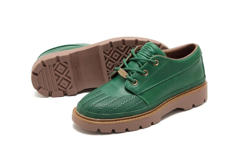 Tyler, the Creator and Converse Tease Collaborative 1908 Bronco Boot Low in Three New Colorways black green leather yellow suede