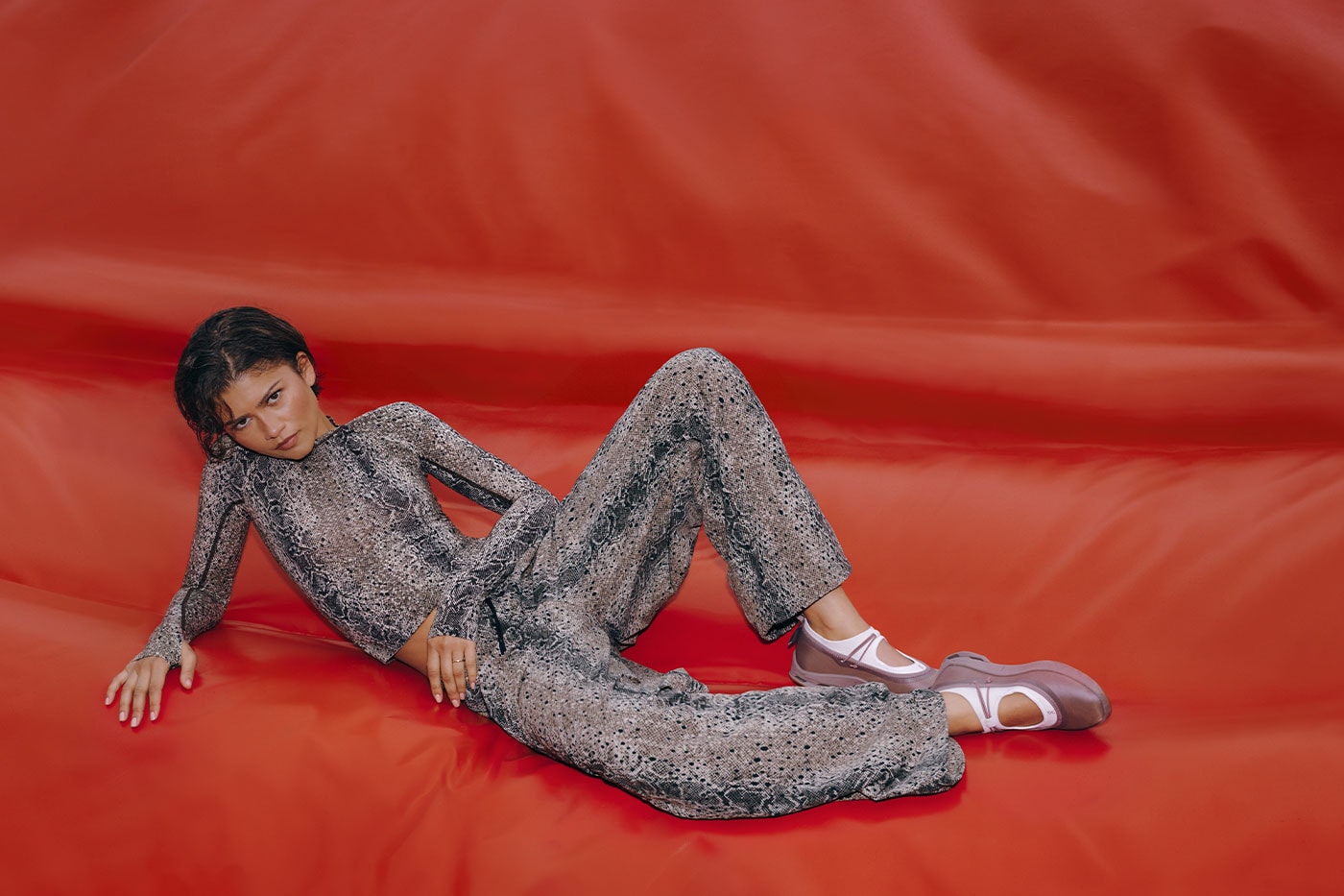 Zendaya and On Unveil Second Co-Created Apparel and Footwear Collection law roach cloudnova moon mary jane