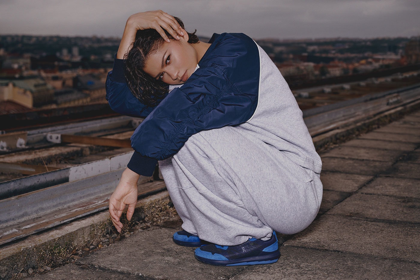 Zendaya and On Unveil Second Co-Created Apparel and Footwear Collection law roach cloudnova moon mary jane