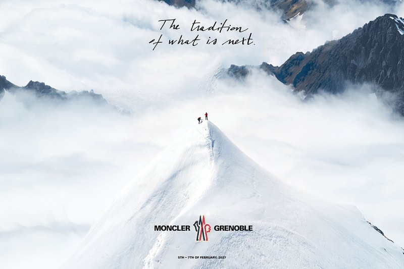 Moncler Grenoble fall winter 2027 FW27 Collection switzerland Engadin Valley Unveiling Announcement