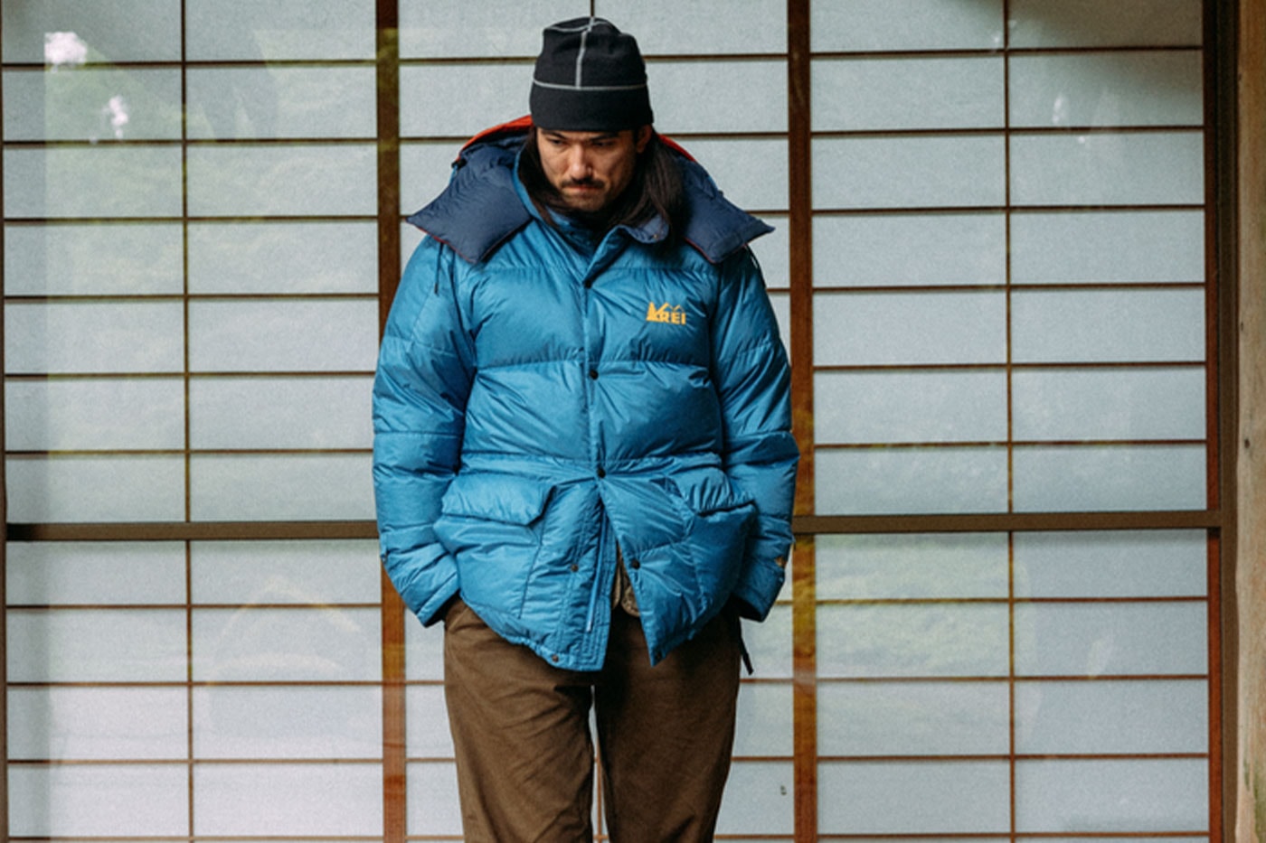 BEAMS and REI Co-op Revive a 1986 Archive Legend The Expedition Parka returns with modern WINDSTOPPER technical upgrades and 650-fill down