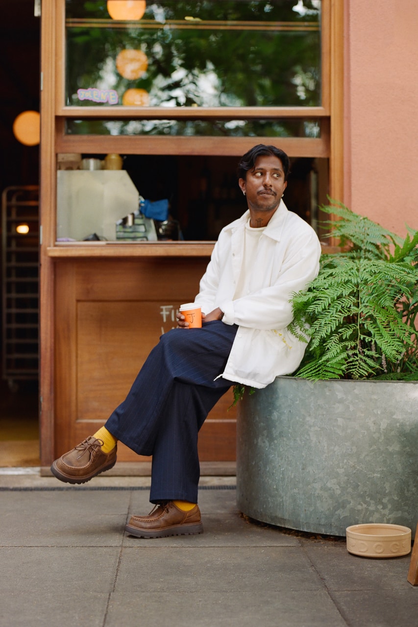 naz hassan ugg fall 2026 otzo western clog loften lace up leather hypebeast campaign kitchen ornella chef sheepskin lined collection comfort style 