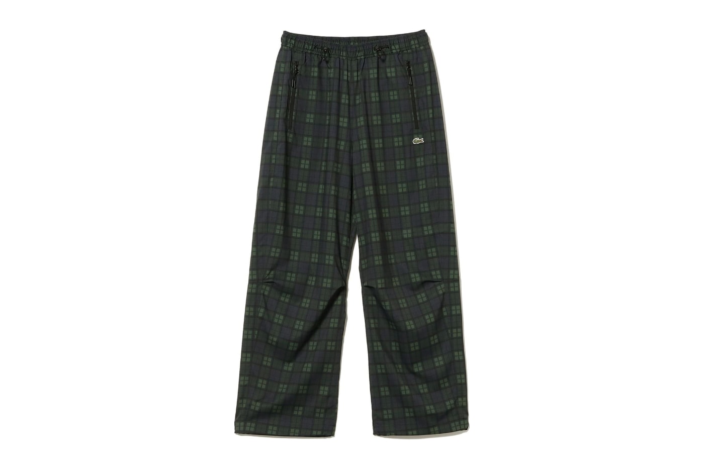 Lacoste BEAMS 50th Anniversary plaid hooded jacket pants Collaboration collection Release Info