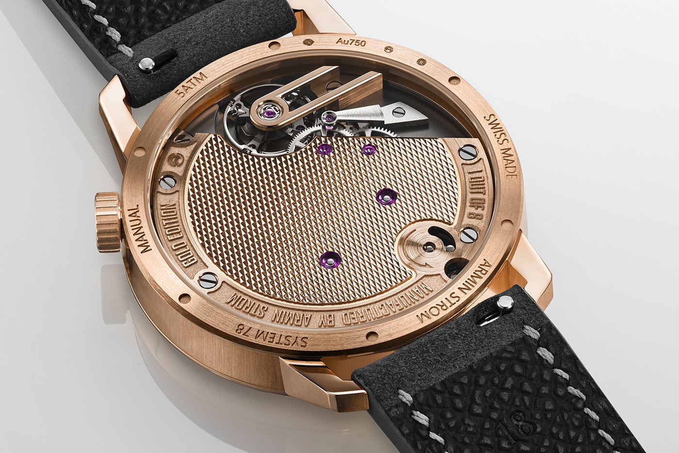 Armin Strom Tribute³ Au750 ref RG26-TRI.AU Watch release info
