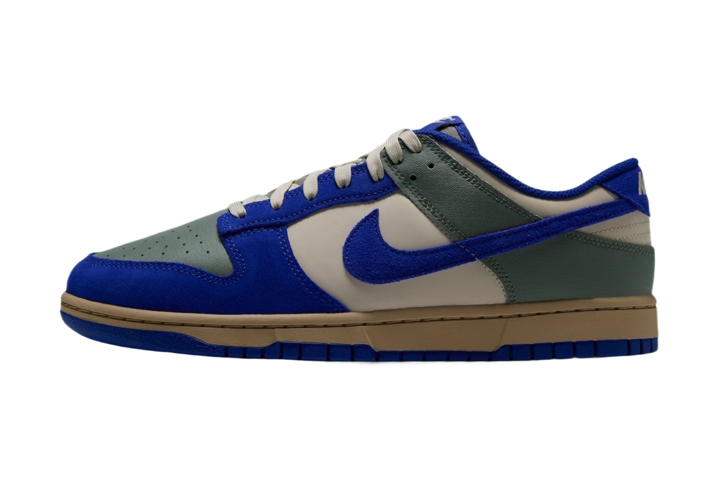 Nike Dunk Low “Jade Stone/Old Royal” Mixes Muted Greens With Vivid Blue