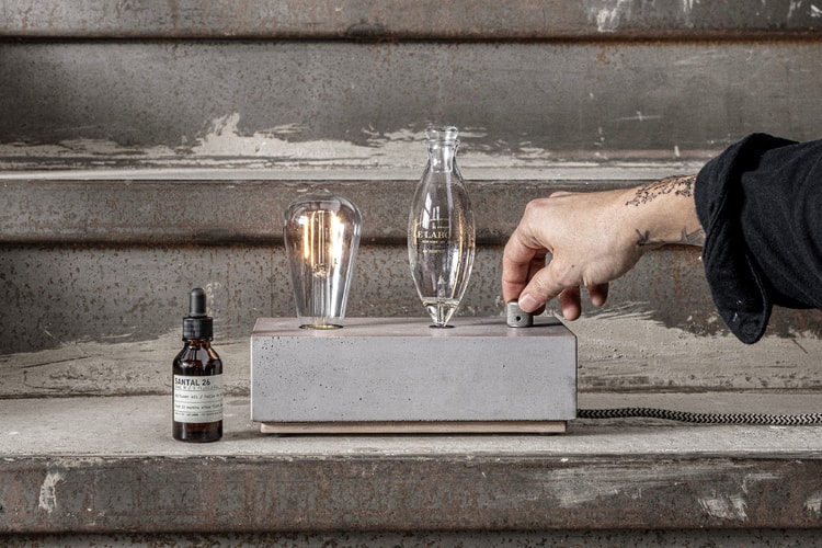 Το Concrete Home Diffuser της Le Labo μετατρέπει το άρωμα σε φως