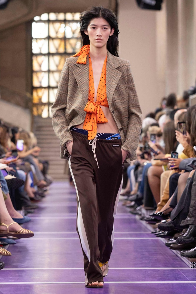 Miu Miu Miuccia Prada Spring/Summer 2027 “Here and Now” Paris Fashion Week Runway Collection New Balance RC150 Wrangler Collaborations Alice Diop