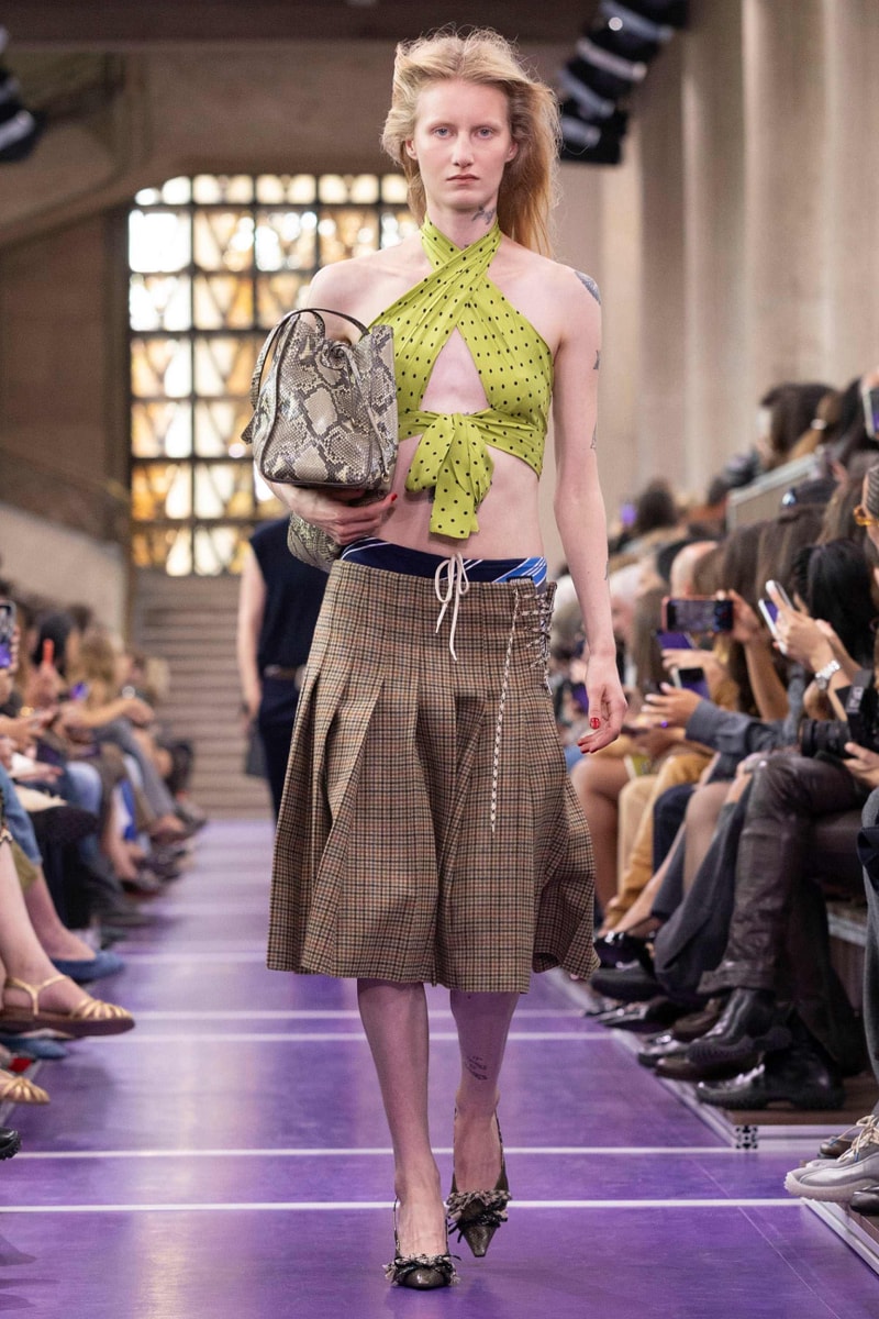 Miu Miu Miuccia Prada Spring/Summer 2027 “Here and Now” Paris Fashion Week Runway Collection New Balance RC150 Wrangler Collaborations Alice Diop