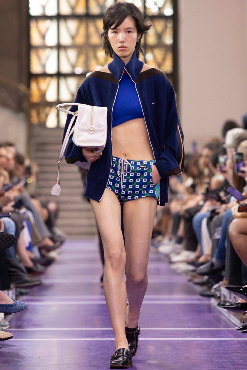 Miu Miu Miuccia Prada Spring/Summer 2027 “Here and Now” Paris Fashion Week Runway Collection New Balance RC150 Wrangler Collaborations Alice Diop