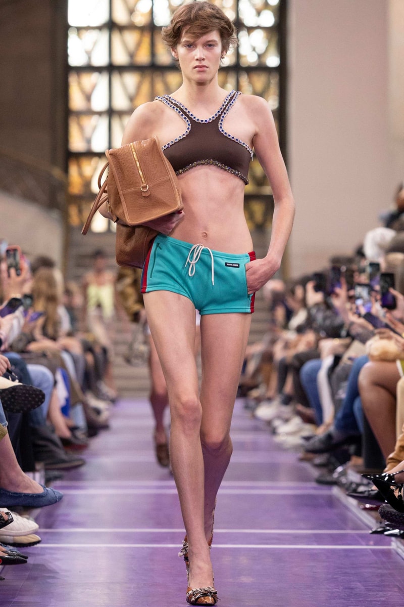 Miu Miu Miuccia Prada Spring/Summer 2027 “Here and Now” Paris Fashion Week Runway Collection New Balance RC150 Wrangler Collaborations Alice Diop