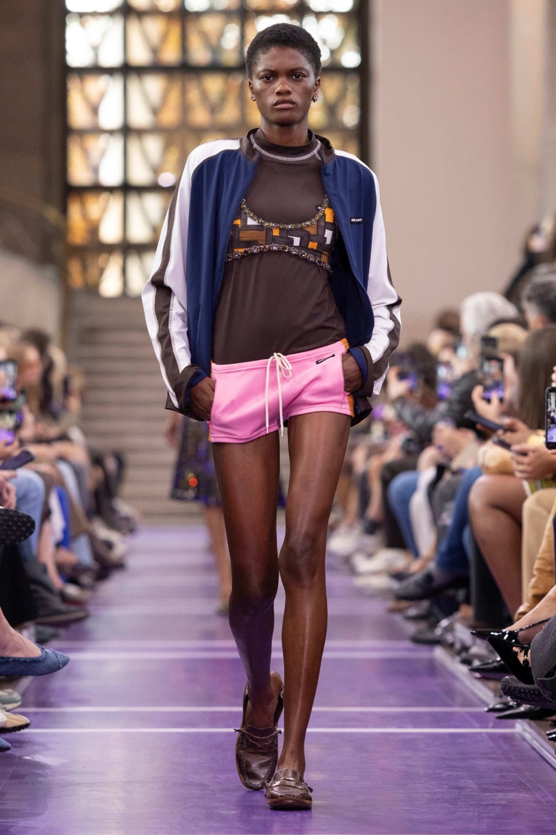 Miu Miu Miuccia Prada Spring/Summer 2027 “Here and Now” Paris Fashion Week Runway Collection New Balance RC150 Wrangler Collaborations Alice Diop