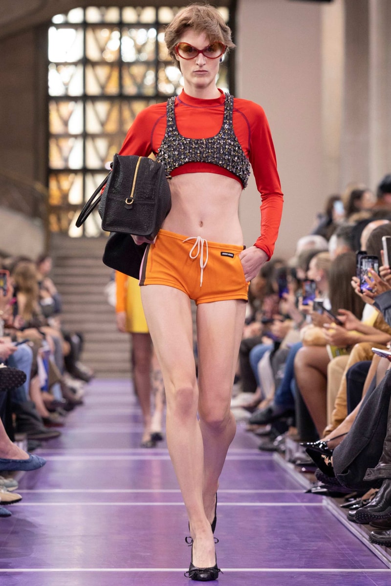 Miu Miu Miuccia Prada Spring/Summer 2027 “Here and Now” Paris Fashion Week Runway Collection New Balance RC150 Wrangler Collaborations Alice Diop