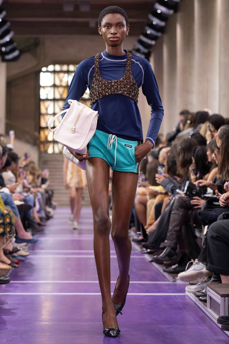 Miu Miu Miuccia Prada Spring/Summer 2027 “Here and Now” Paris Fashion Week Runway Collection New Balance RC150 Wrangler Collaborations Alice Diop