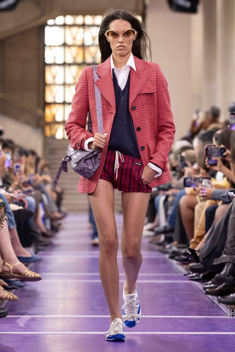 Miu Miu Miuccia Prada Spring/Summer 2027 “Here and Now” Paris Fashion Week Runway Collection New Balance RC150 Wrangler Collaborations Alice Diop