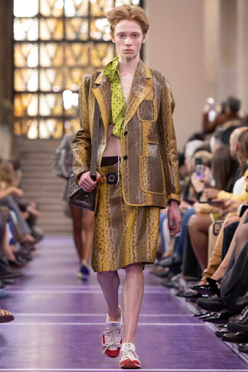 Miu Miu Miuccia Prada Spring/Summer 2027 “Here and Now” Paris Fashion Week Runway Collection New Balance RC150 Wrangler Collaborations Alice Diop