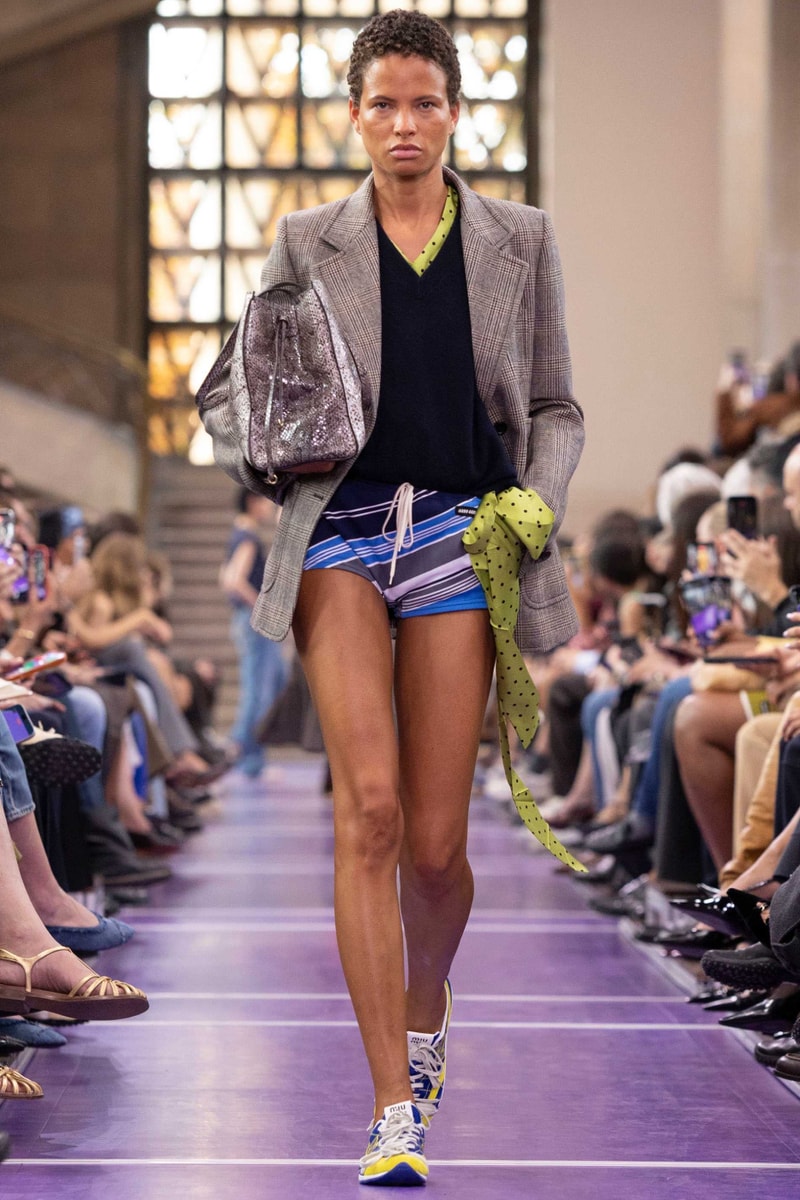 Miu Miu Miuccia Prada Spring/Summer 2027 “Here and Now” Paris Fashion Week Runway Collection New Balance RC150 Wrangler Collaborations Alice Diop
