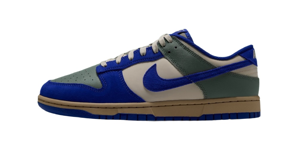Nike Dunk Low “Jade Stone/Old Royal” Mixes Muted Greens With Vivid Blue