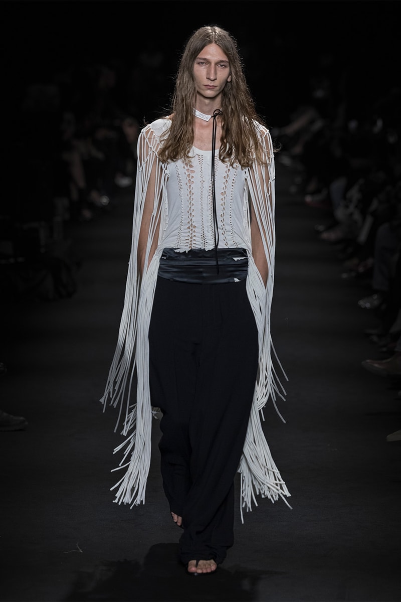 Ann Demeulemeester Spring/Summer 2027 “LONESOME HEAVEN” Collection Runway Paris Fashion Week Stefano Gallici