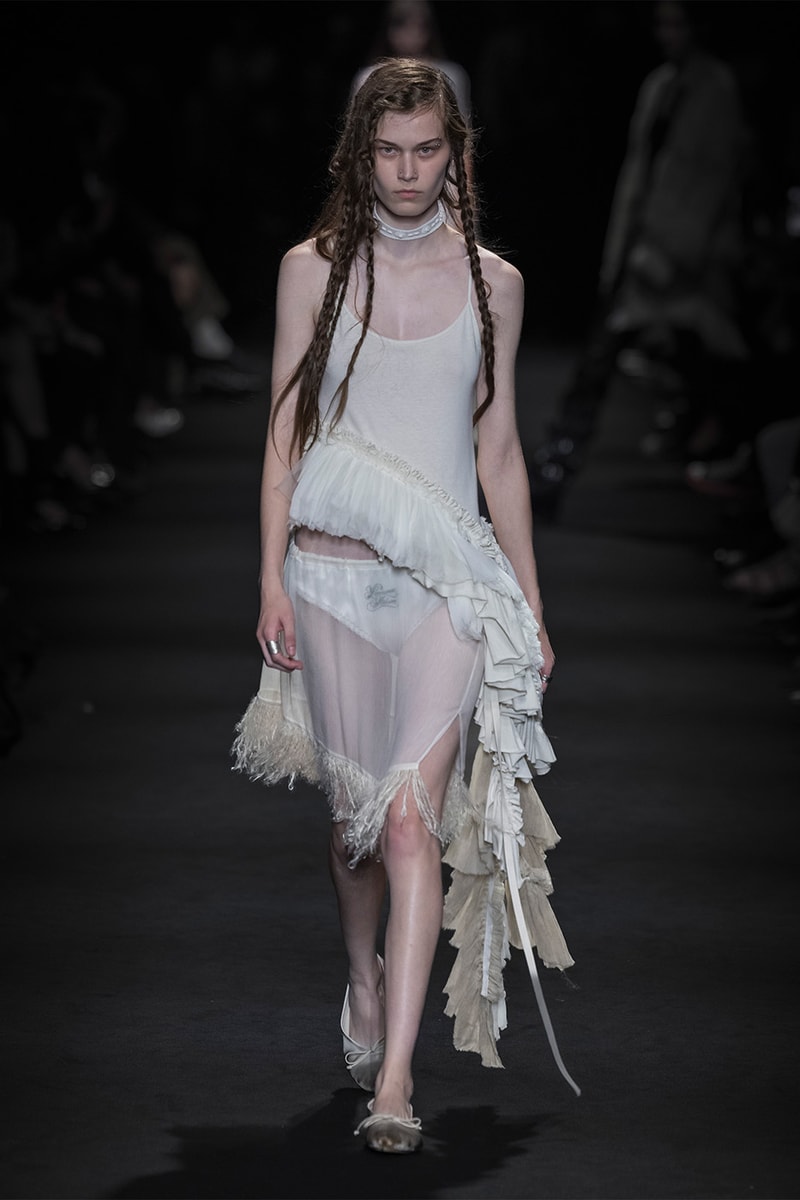 Ann Demeulemeester Spring/Summer 2027 “LONESOME HEAVEN” Collection Runway Paris Fashion Week Stefano Gallici